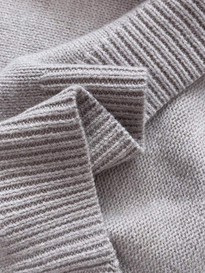 🇫🇷 Pull en Maille Col V Dentelé - PRIX DÉSTOCKAGE