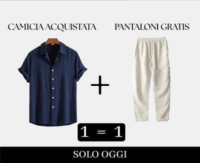 Duo di Lino : Camicia acquistata, pantalone in omaggio !