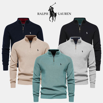 Pull Col Zippé R&amp;L (DÉSTOCKAGE)