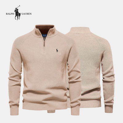 Pull Col Zippé R&amp;L (DÉSTOCKAGE)