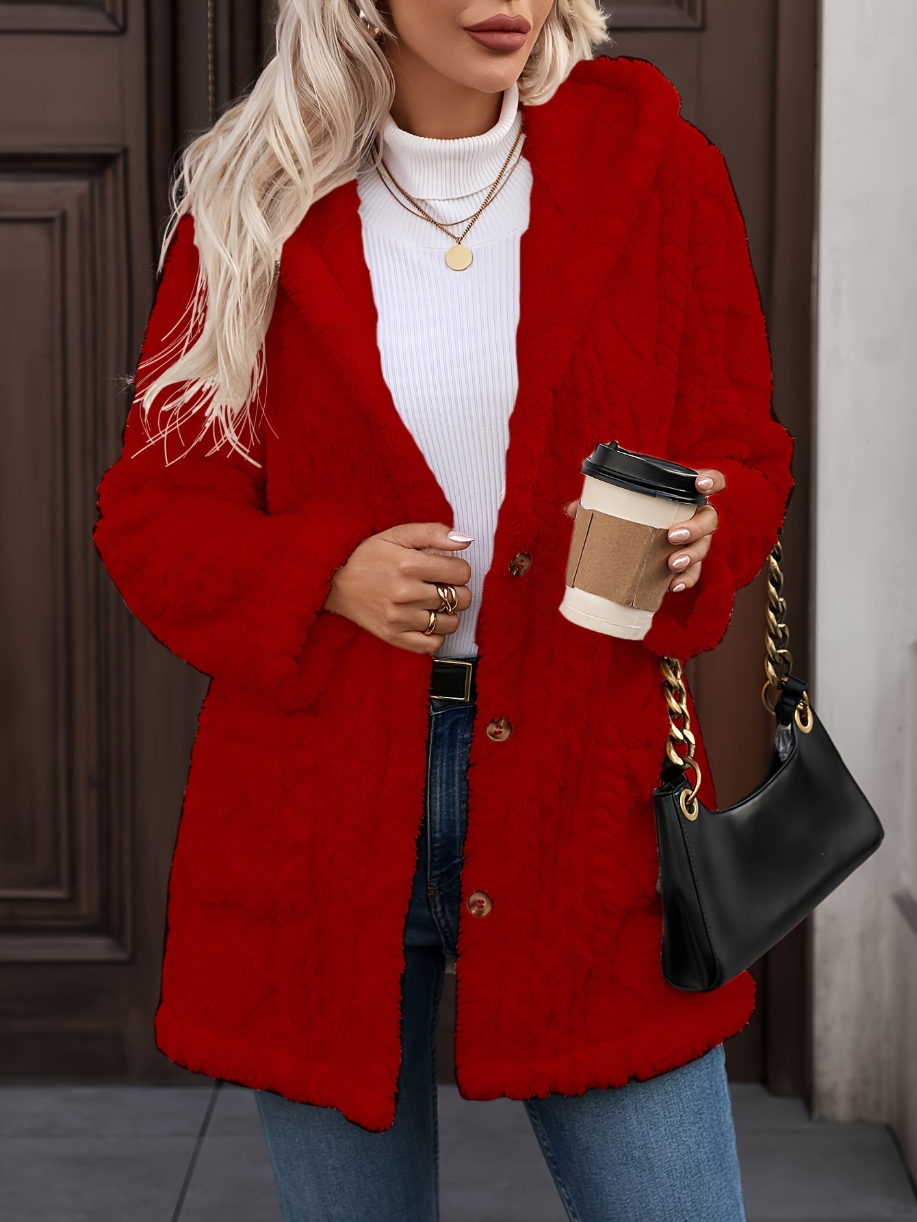 Amira™ Veste Mode Femme – Moelleuse & Sophistiquée