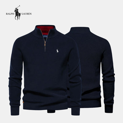 Pull Col Zippé R&amp;L (DÉSTOCKAGE)