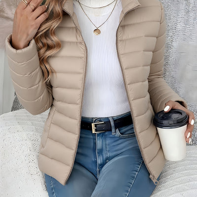 Almira™ Veste Longue Femme – Automne/Hiver Chic
