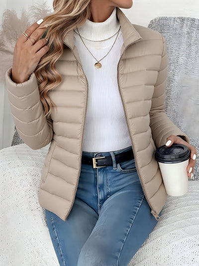 Almira™ Veste Longue Femme – Automne/Hiver Chic