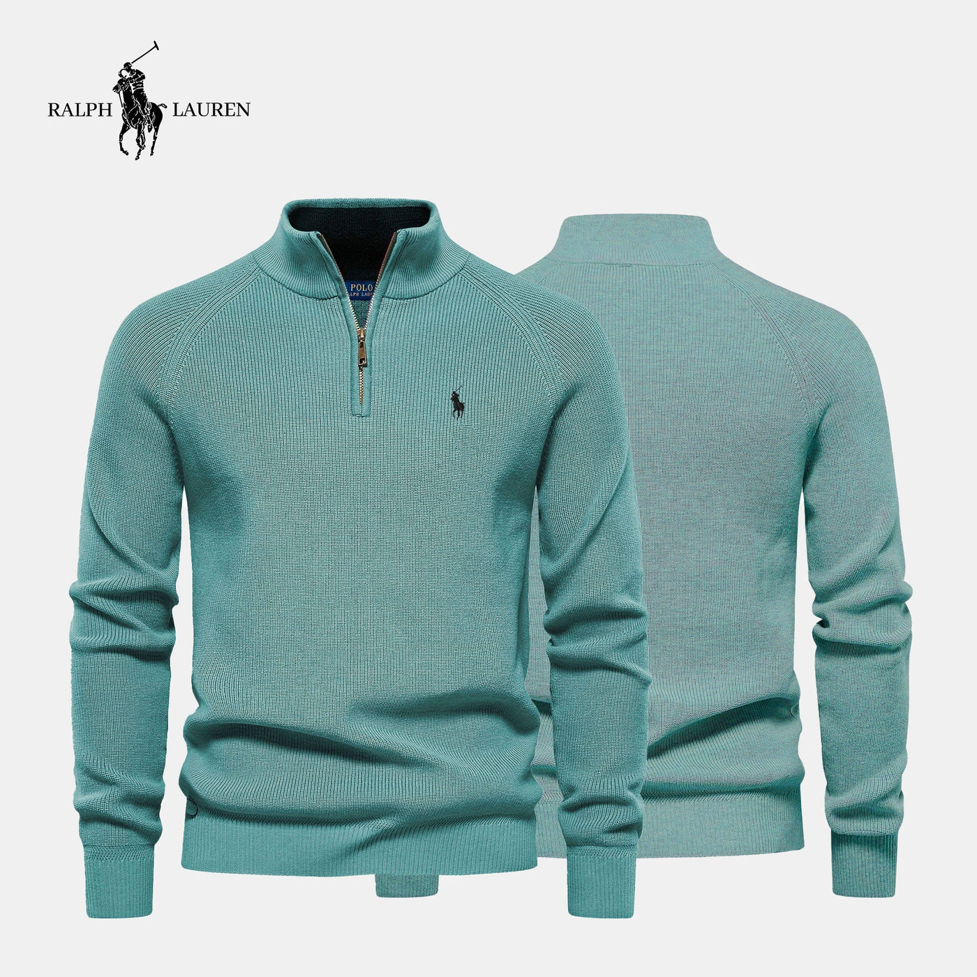 Pull Col Zippé R&amp;L (DÉSTOCKAGE)