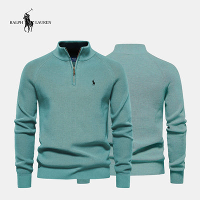 Pull Col Zippé R&amp;L (DÉSTOCKAGE)